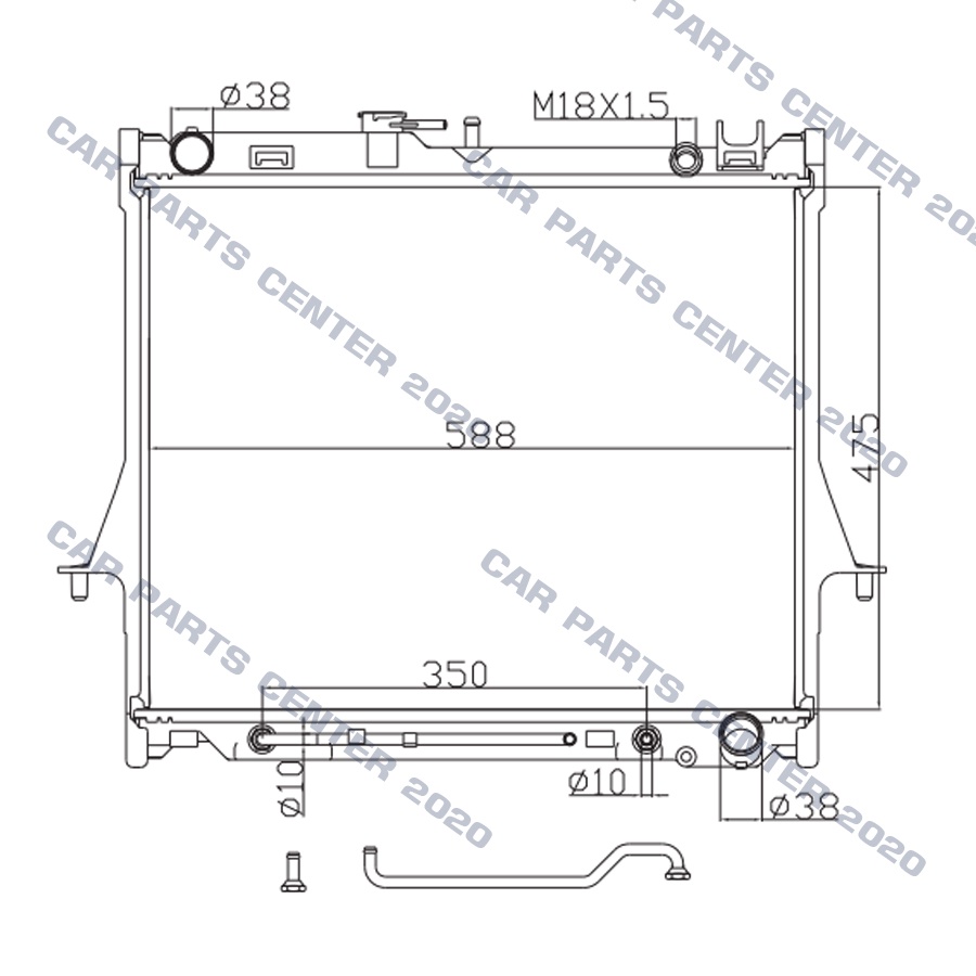 หม้อน้ำ-isuzu-d-max-หม้อน้ำรถยนต์-ดีแม็ก-o-e-m-โออีเอ็ม-เครื่อง-2-5d-3-0d-ปี-2002-2011-เกียรออโต้-at-906023