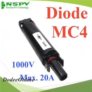 Diode MC4 Solar PV IP65 1000V DC MC4-Diode