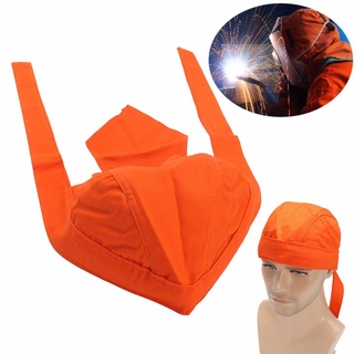 หมวกกันน็อค ป้องกันเปลวไฟ สีส้ม จํานวน 1 ชิ้น ☆Dysunbey