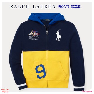 RALPH LAUREN COTTON FRENCH TERRY HOODIE ( BOYS SIZE 8-20 YEARS )