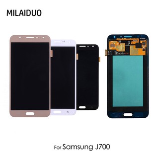 ภาพหน้าปกสินค้าOLED For Samsung Galaxy J7 2015 J700 J700F J700H/DS LCD Display touch screen Replacement ที่เกี่ยวข้อง