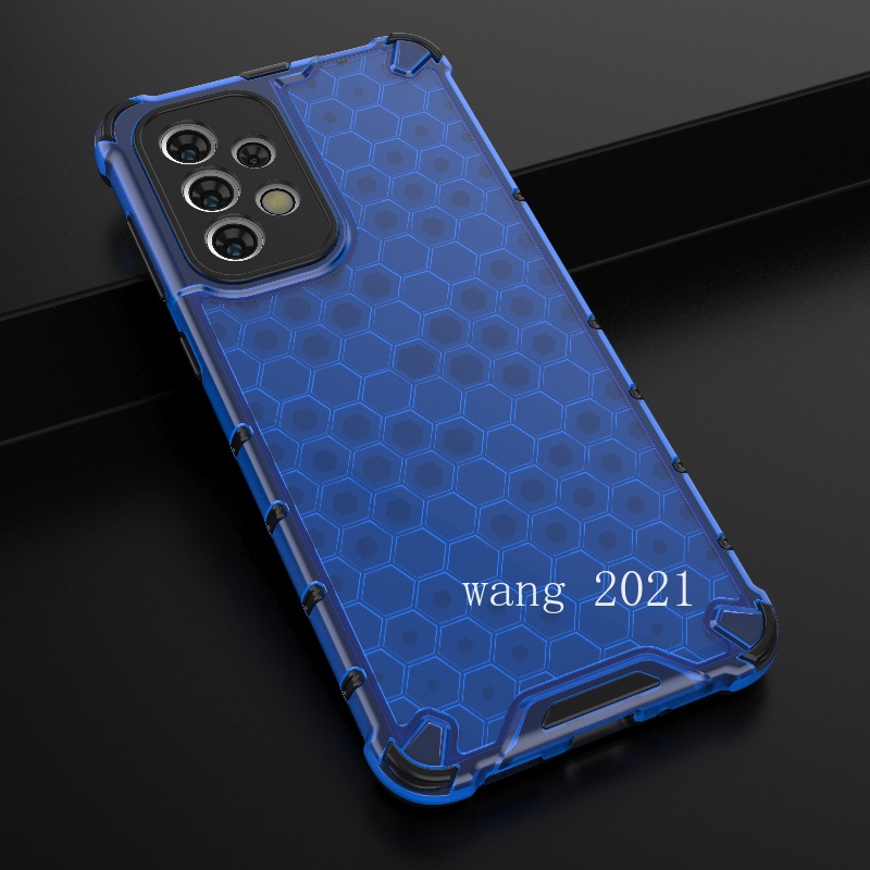 เคส-for-samsung-galaxy-a53-a33-a73-a23-lte-m23-m33-5g-a13-lte-4g-2022-casing-honeycomb-technology-durable-and-drop-resistant-phone-case-camera-protective-hard-back-cover-เคสโทรศัพท