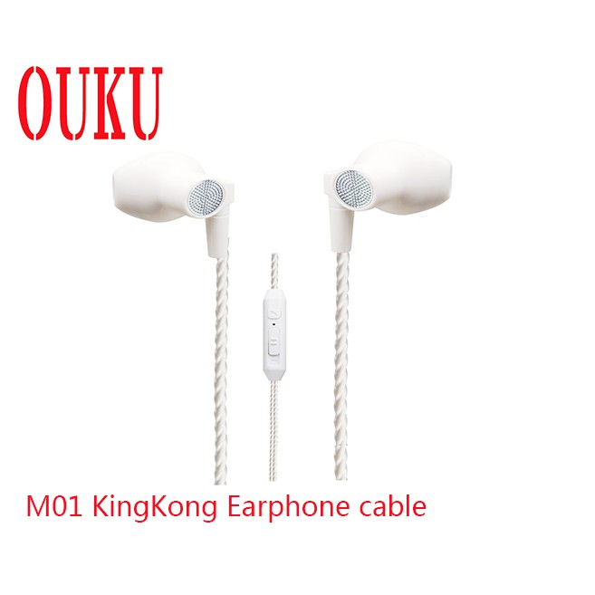 หูฟัง3-5รุ่นใหม่เสียงดี-ราคาถูก-รูปทรงearphone-ouku-m01-ดีไซน์สวยงามทันสมัย-ของแท้100-พร้อมส่ง