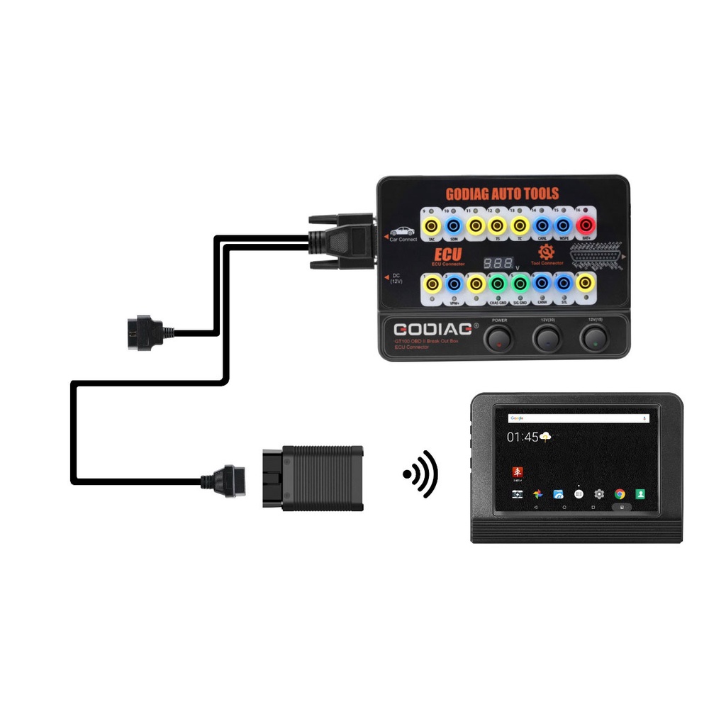 godiag-gt100-เครื่องมือตรวจจับโปรโตคอล-obdii-obdii-ecu-เชื่อมต่อ-16pin