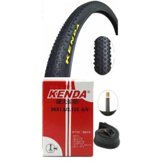 ยางจักรยาน​ kenda ชุด​ 26 x 1.95