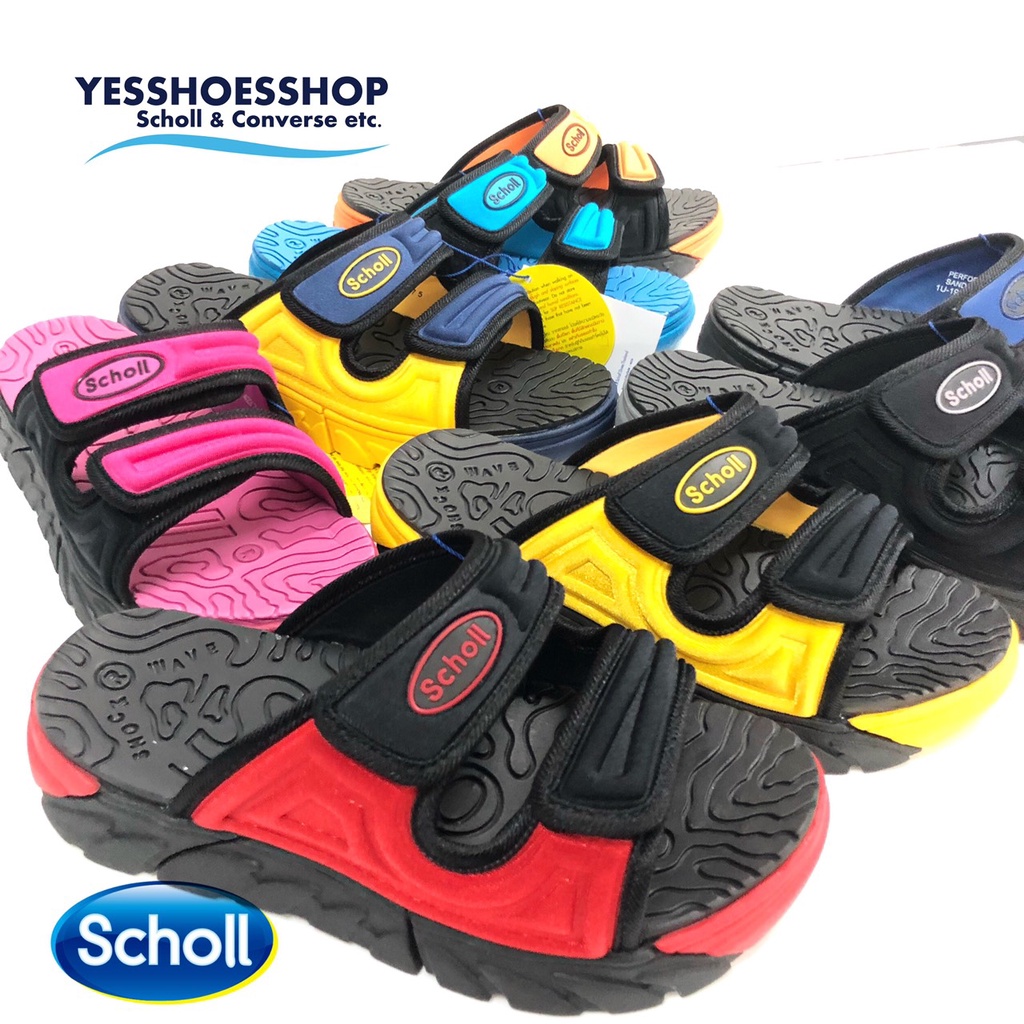 ราคาและรีวิว11.11 ลดอีก 20%  รองเท้า Scholl รุ่น Cyclone (955) รองเท้าสกอลล์ สินค้าลิทขสิทธ์แท้