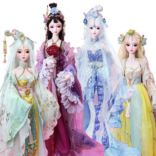 Dream Fairy 1/3 Bjd ตุ๊กตาของเล่นเด็ก 62 ซม. with doll clothes and shoes