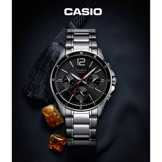 ภาพหน้าปกสินค้านาฬิกา Casio Standard นาฬิกาผู้ชาย สายสเตนเลส รุ่น MTP-1374D-1A -ของแท้ 100% ประกันสินค้า 1 ปี ที่เกี่ยวข้อง