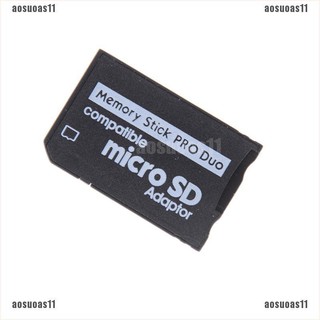 สินค้า 【aosu•OAS】อะแดปเตอร์การ์ดหน่วยความจํา Micro SD เป็น Memory Stick