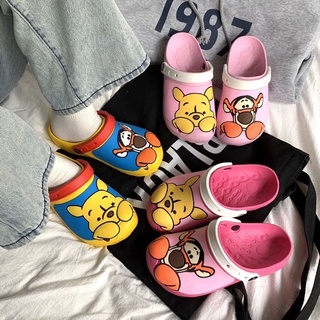 💥พร้อมส่ง💥รองเท้าหัวโต รองเท้าแตะลายการ์ตูนน่ารักๆ  ยางนิมแบบสวมรัดสัน