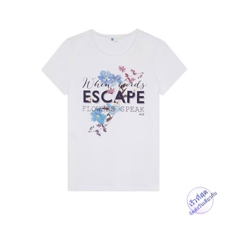 AIIZ (เอ ทู แซด) - เสื้อยืดแขนสั้นผู้หญิง ลายกราฟิก Womens Graphic T-Shirt