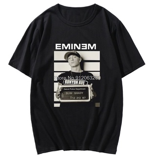 เสื้อยืดใหม่ตลก Eminem ผู้ชายฮิปฮอป Overd หลวมฤดูใบไม้ผลิฤดูร้อนย้อนยุคฮาราจูกุชายคาวาอี้แขนสั้ Fca