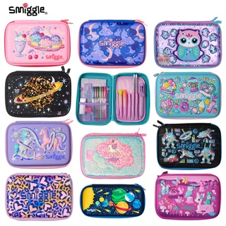 ⊙﹍№กล่องดินสอ smiggle ของออสเตรเลีย กล่องใส่เครื่องเขียน ลายการ์ตูน นักเรียน น่ารัก มัลติฟังก์ชั่ ความจุขนาดใหญ่ กล่องดิ