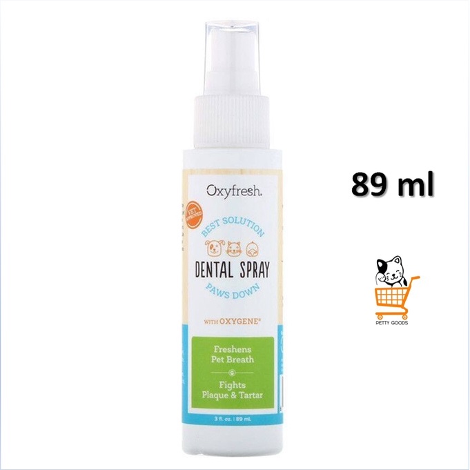 oxyfresh-pet-dental-spray-89-ml-สเปรย์ดับกลิ่นปาก-สุนัข-แมว-ป้องกันเหงือกอักเสบ-สุนัขปากเหม็น-แมวปากเหม็น