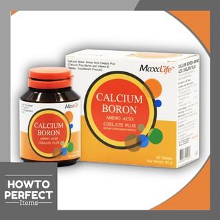 ภาพหน้าปกสินค้าMaxxlife Calcium Boron ช่วยให้ร่างกายได้รับปริมาณแคลเซียมที่ดูดซึมได้ดีกว่านม ที่เกี่ยวข้อง