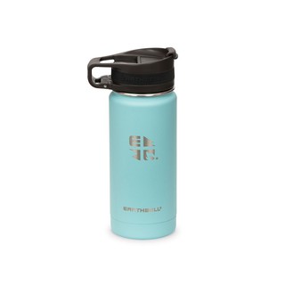 Earthwell กระบอกน้ำเก็บร้อน/เย็น รุ่น 16OZ VACUUM BOTTLE AQUA BLUE - ROASTER LOOP CAP