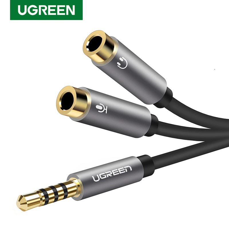 รูปภาพของUgreen 3.5mm Male to Dual 3.5mm Female Headphone Mic Audio Y Splitter Cableลองเช็คราคา