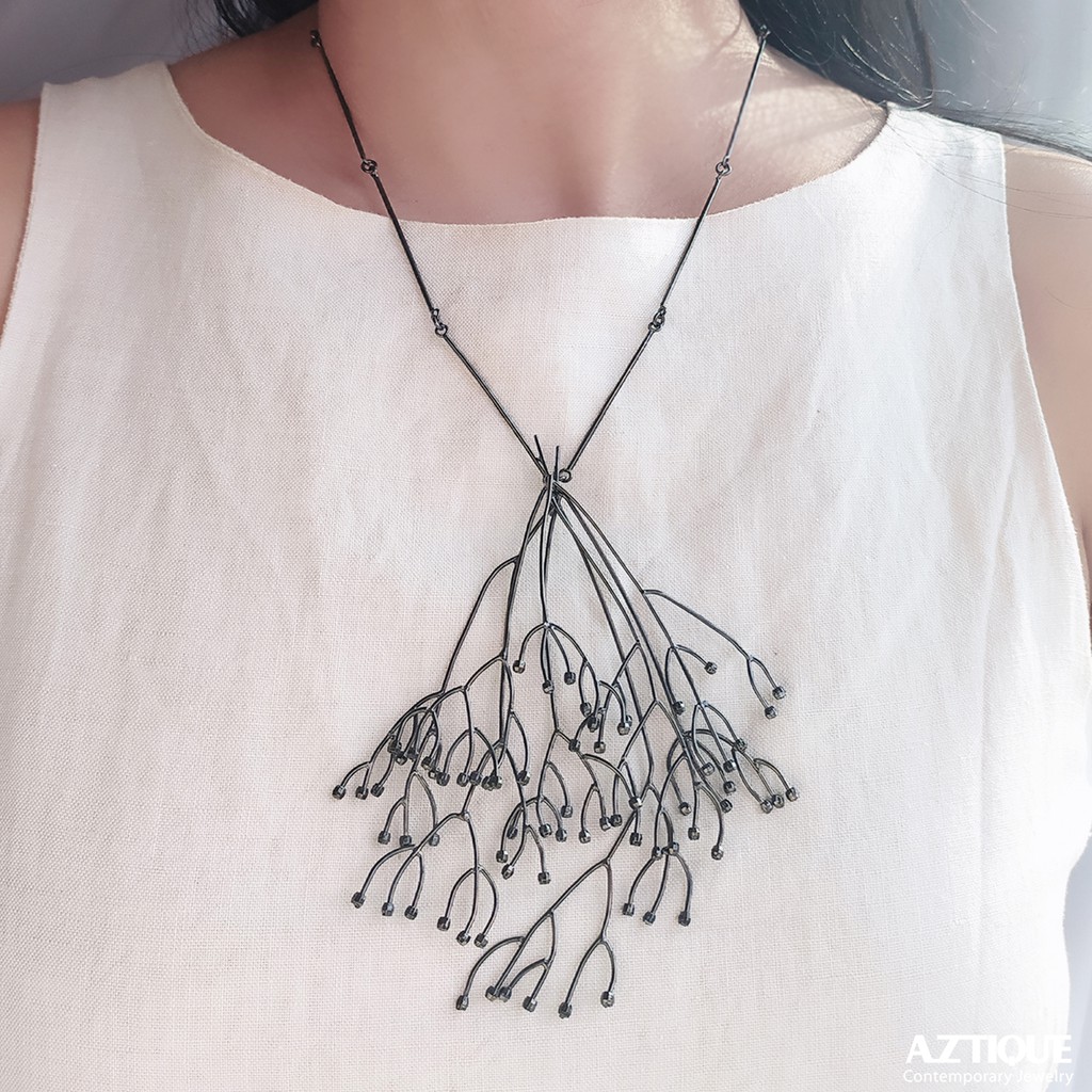 aztique-สร้อยคอ-จี้กิ่งไม้-necklace-pendant-jewelry-gifts-dk