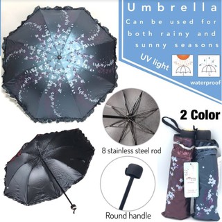 Umbrella Sunny Seasons ร่มพับเก็บได้ 2 ตอน