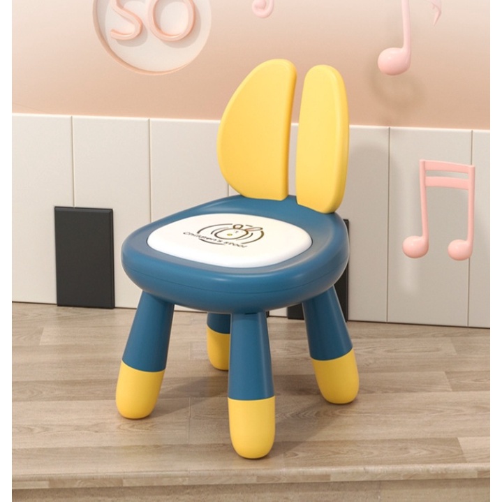เก้าอี้หัดนั่ง-เก้าอี้เด็กหูกระต่ายเบาะนิ่ม-ขาทูโทนเฟอร์นิเจอร์-ที่นอนเด็ก-เก้าอี้ทานข้าวและเบาะรองนั่ง-lt-คละสี-gt