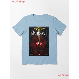 2022 Malignant Classic T-Shirt Essential T-Shirt เสื้อยืด ดพิมพ์ลาย เสื้อยืดผ้าฝ้าย คอกลม cotton ความนิยม discount Unise