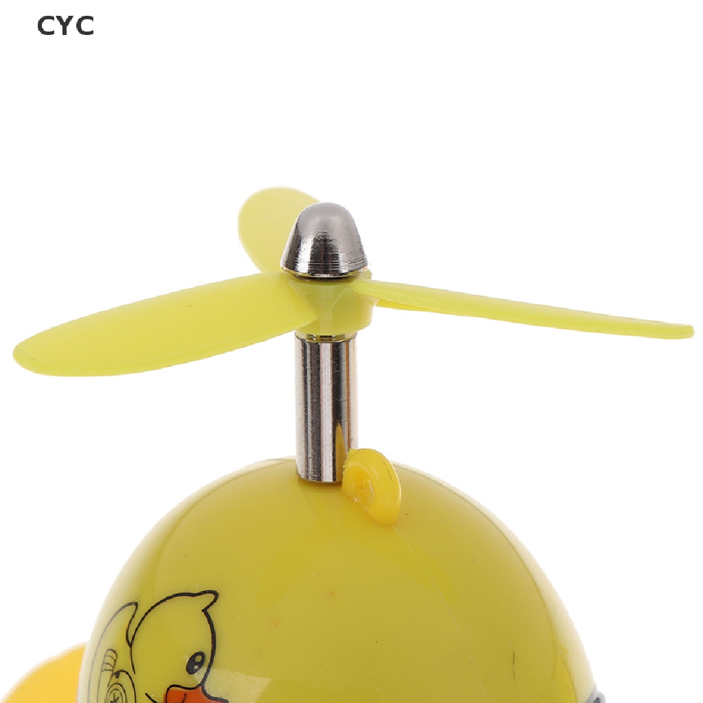 cyc-bicycle-duck-light-bike-horn-bell-cartoon-helmet-with-light-motorcycle-handlebar-cy