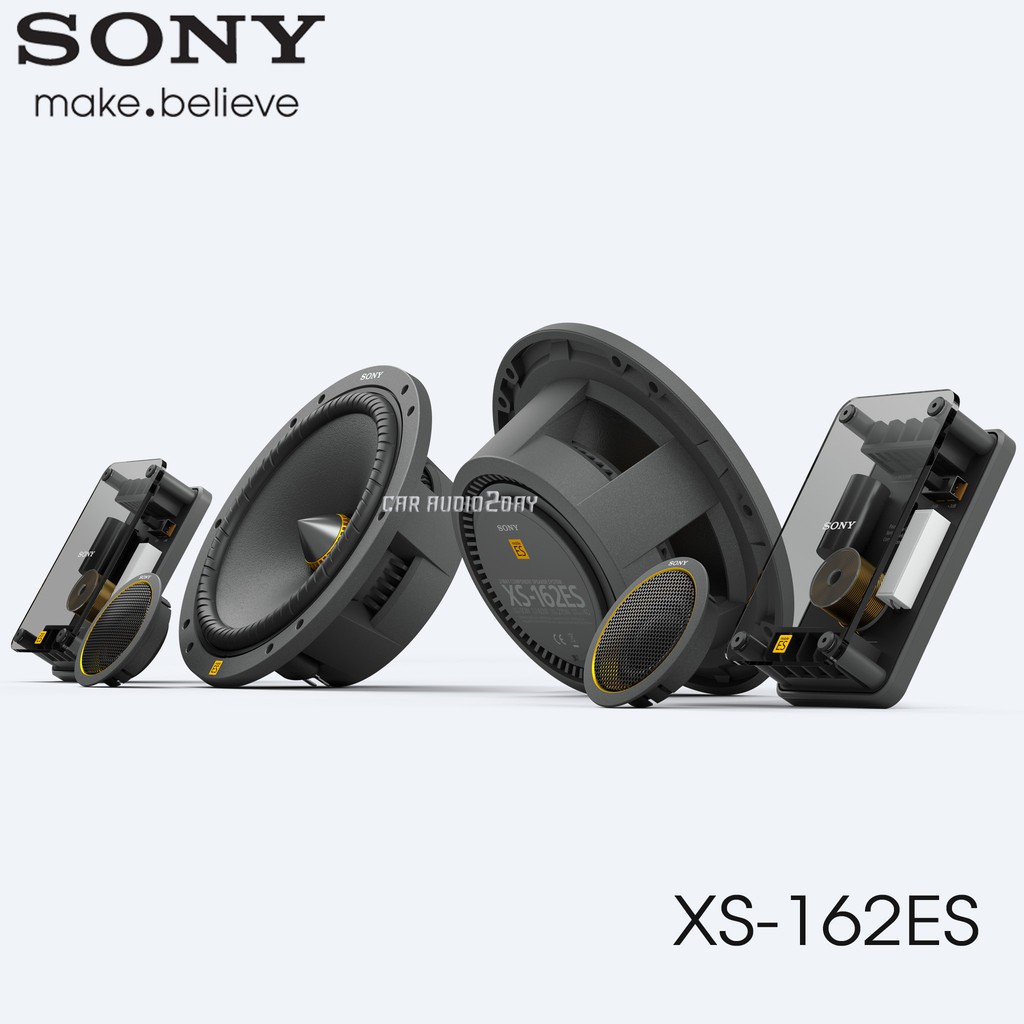 sony-xs-162es-ลำโพง-6นิ้ว-แยกชิ้น-2ทาง-hires-รุ่นท๊อป-ตอบสนองความถี่สูงถึง-40000hz-ลำโพงติดรถยนต์-เสียงดี-ลำโพง-โซนี่