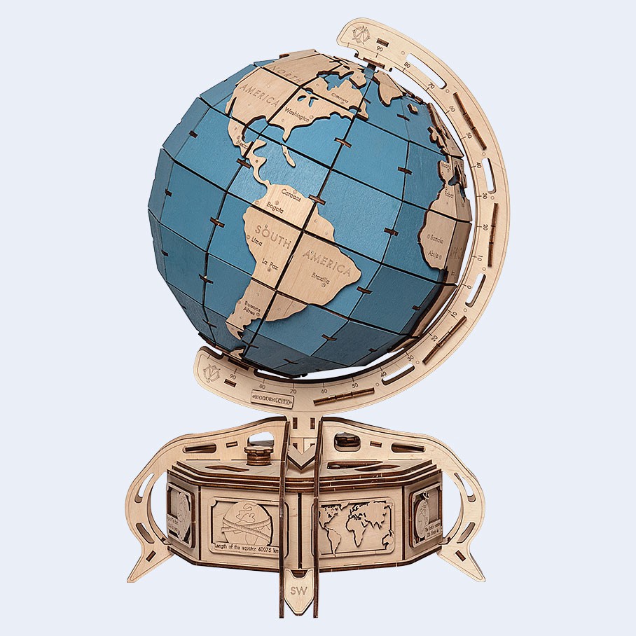 blue-globe-and-brown-globe-by-woodencity