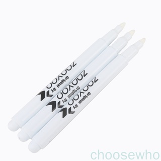 [Choo] ปากกาชอล์กเหลว สีขาว สําหรับเด็ก กระดานดํา 3 ชิ้น