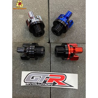 406.ฝาปิดน้ำมันเครื่อง 2 ชิ้น GTR รุ่น YAMAHA X-MAX 300 ปิดน้ำมันเครื่อง อุดน้ำมันเครื่อง