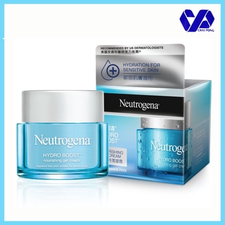 นูโทรจีนา ไฮโดร บูสท์ นูริชชิ่ง เจล ครีม 50ก. Neutrogena Facial Moisturizer Hydro Boost Nourishing Gel Cream 50g.