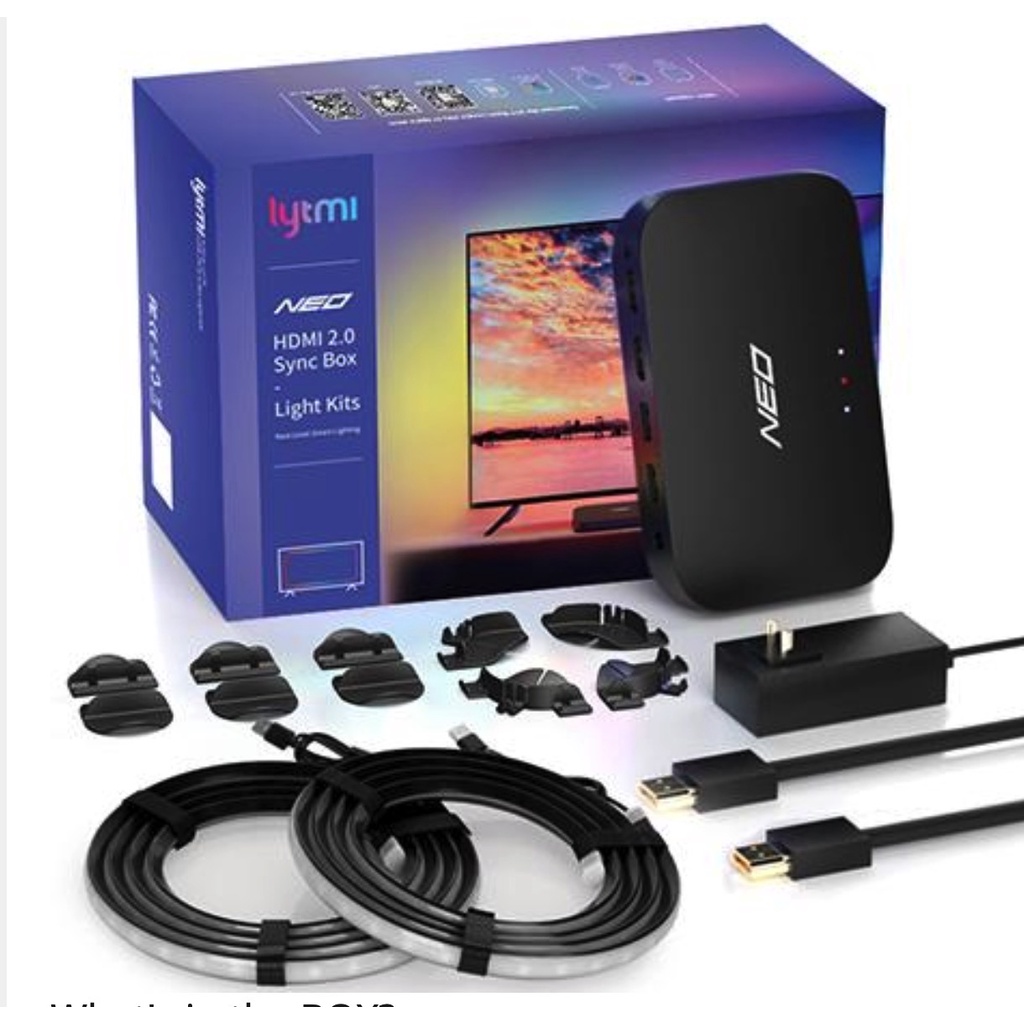 ส่งฟรีจาก กทม ประกัน 1ปี ไฟเปลี่ยนสีตามทีวี New! Lytmi NEO Sync