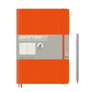 สินค้า Leuchtturm1917 Softcover Notebooks \"Orange\" สมุดโน๊ต Leuchtturm1917 ปกอ่อน สีส้ม