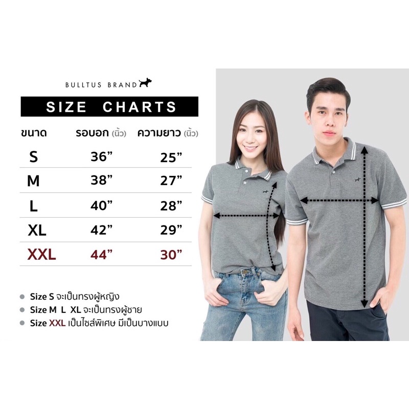 เสื้อโปโลบลูตัส-bulltus-brand-สีเทาท็อป-ปกtabs