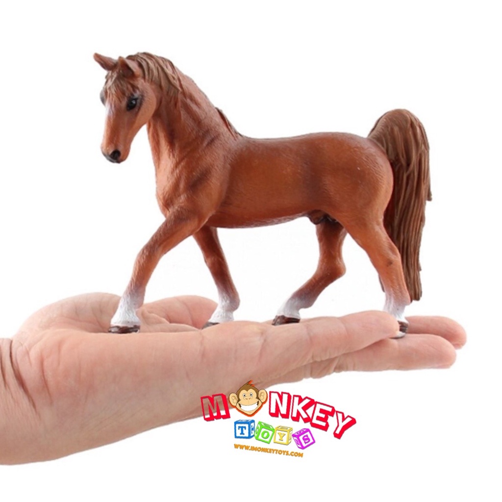 Monkey Toys - โมเดลสัตว์ ม้า Tennessee แดง ขนาด 13.00 CM (จากหาดใหญ่ ...
