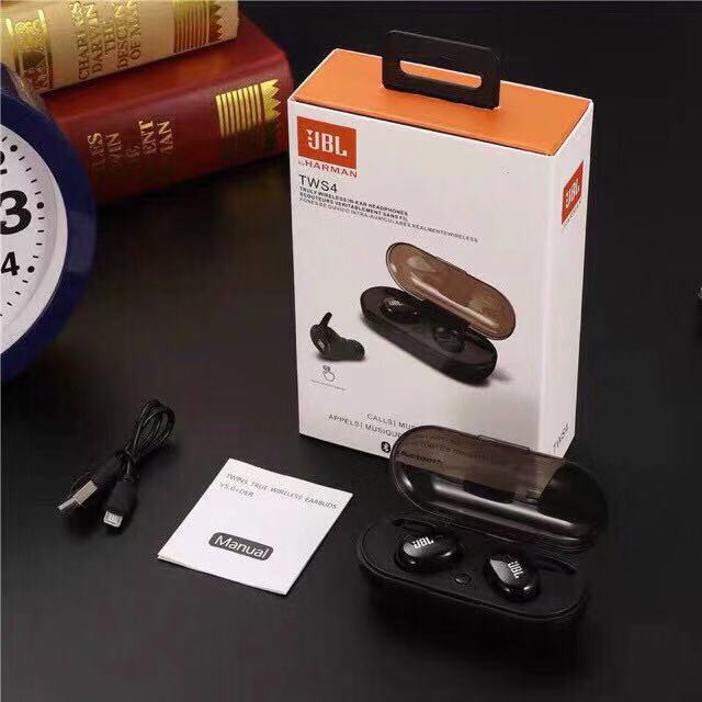 Bluetooth JBL HARMAN TWS4 Bluetooth earphone 10 Shopee Thailand