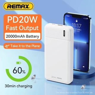 Remax RPP142 (ใหม่) ชาร์จด่วน PD20w / QC 3.0 ความจุ 20000mAh