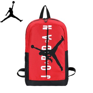 Nike Air Jordan กระเป๋าเป้สะพายหลัง AJ กระเป๋านักเรียนกระเป๋าเป้สะพายหลังกระเป๋าเป้สะพายหลังบาสเกตบอลเจมส์กระเป๋าเดินทาง