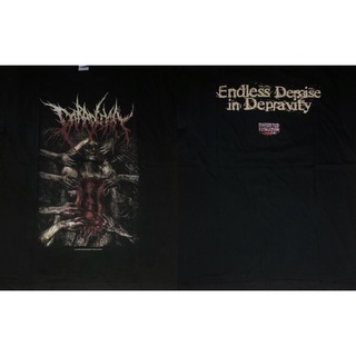 เสื้อยืด ลาย Depravity Paraffiniaสามารถปรับแต่งได้