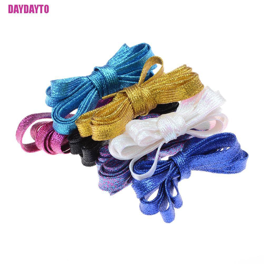 daydayto-เชือกผูกรองเท้าผ้าใบ-สีทอง-และสีเงิน-สําหรับเล่นกีฬา-1-ชิ้น