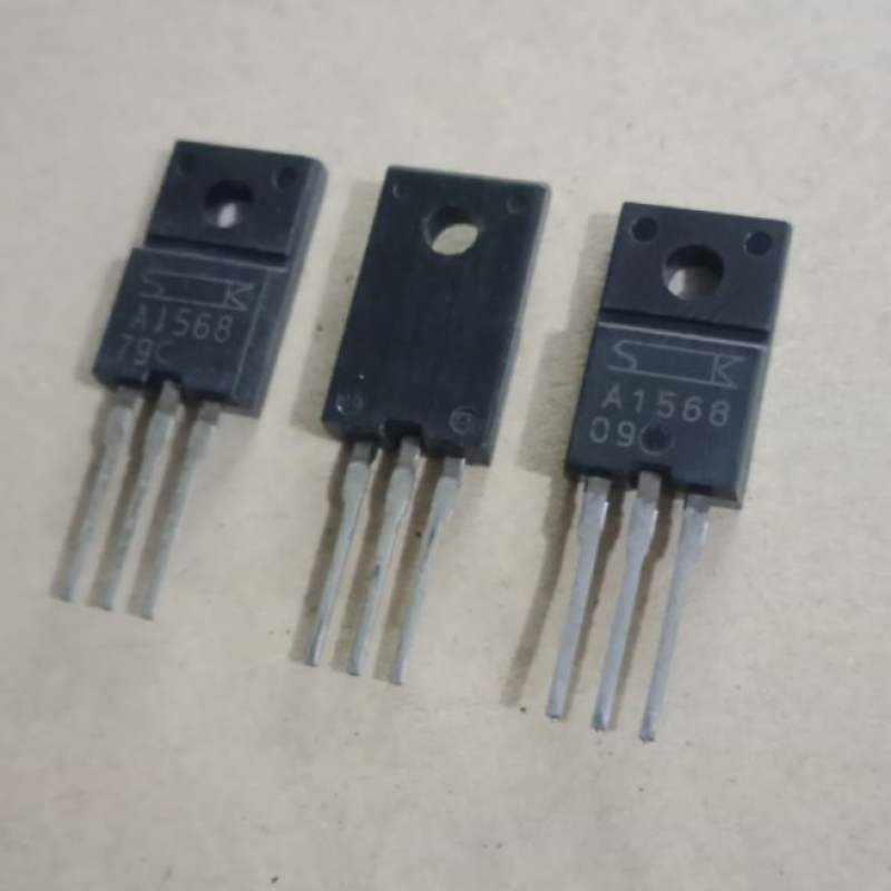 (แพ็ค1ตัว) A1568 2SA1568 TO-220 ทรานซิสเตอร์ อะไหล่บอร์ดคอนโทรล แท้ ...