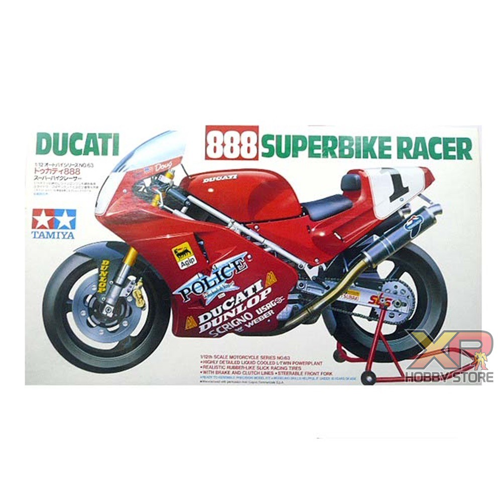 Tamiya 14063 - Maquette moto Ducati 888 Superbike