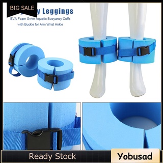 ภาพขนาดย่อของภาพหน้าปกสินค้า2x Foam Aquatic Cuffs Swimming Leggings Water Exercise Aerobics Float Ring จากร้าน yobusad.th บน Shopee ภาพที่ 5