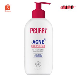 [ขวดใหญ่] เจลล้างหน้า เพียวรี Peurri Clear All Acne Cleanser [250 ml.] ควบคุมความมัน ลดสิวอุดตัน