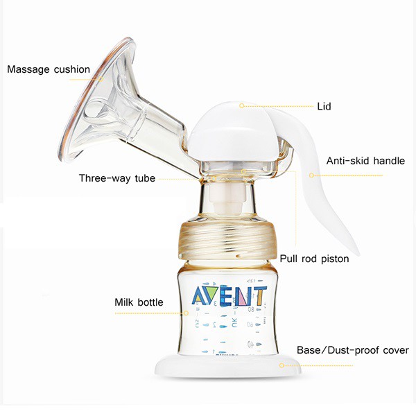 อะไหล่-ปั๊มนม-avent-avent-pump-cover-lid-ที่ครอบปั๊มนมแบบปั๊มมือ-รุ่น-isis-bpa-free-av013