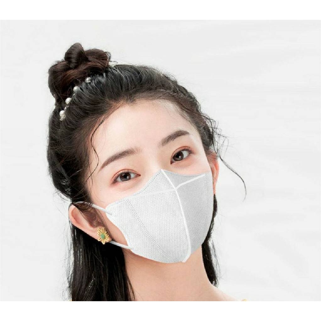 3d-mask-หน้ากากป้องกันสามมิติ-ปราศจากสารเรืองแสงหน้ากากแบบใช้แล้วทิ้ง-ผ้าไม่ทอระบายอากาศอ่อนโยนต่อผิว-10ชิ้น