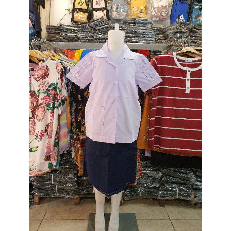 ภาพหน้าปกสินค้าเสื้อนักเรียนตราสมอ เสื้อฮาวาย เสื้อนักเรียน ชุดนักเรียนตราสมอ จากร้าน fabricwarehouse บน Shopee