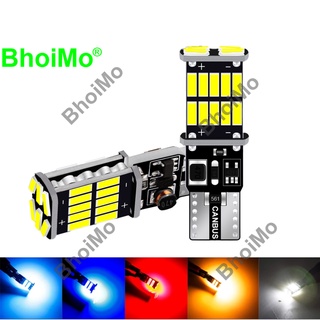 Bhoimo Super Bright Promise ไฟ Led T10 W5W 26Smd สําหรับติดป้ายทะเบียนรถยนต์รถมอเตอร์ไซค์ Dc12V 168 Plate สีเหลืองสีแดงสีเหลืองสีเหลือง