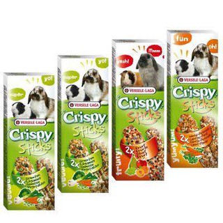 สินค้า Versele - laga  Crispy Sticks ขนมสำหรับสัตว์ฟันแทะ 2 x 55 g