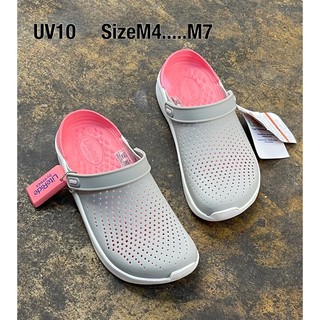 😁พร้อมส่ง😁 ✹crocsรองเท้าแตะสินค้าตรงปกแท้ 100%เบาใส่สบายนุ่มดี